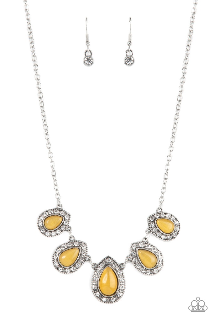Everlasting Enchantment - Yellow Moonstone Necklace