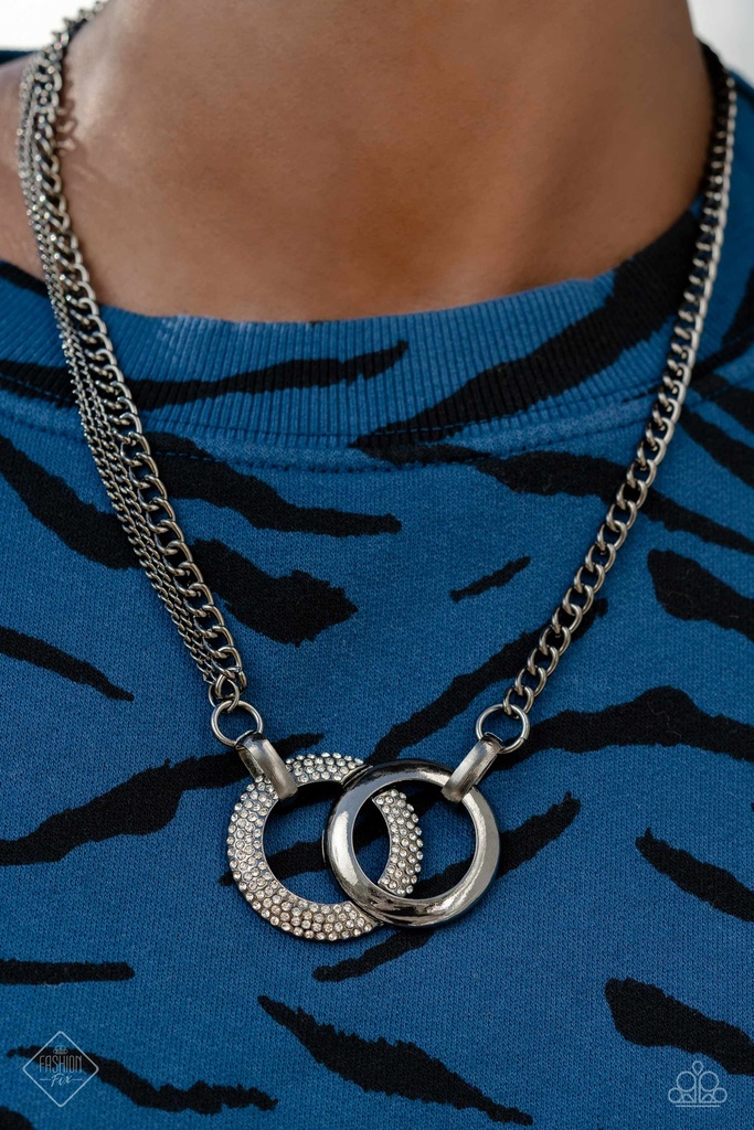 Fashion Jewelry Set Black Gunmetal and Crystals - Fashion Fix - Dazzling Hot