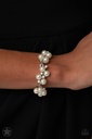 I Do - White Pearl Clasp Bracelet