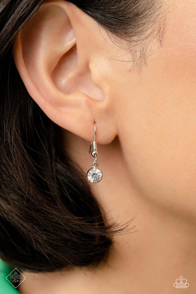 Industrial Jewelry Set in Silver with Crystals - Fashion Fix - Steampunk