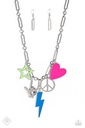 Peace and Love Charms Groovy Jewelry Set - Fashion Fix - Psychedelic Hippie