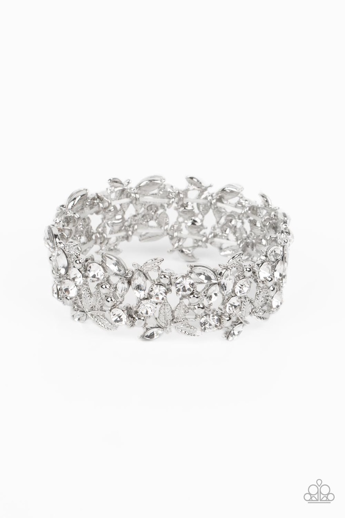 Elegant Stretchy Crystal Bracelet - Feathered Finesse