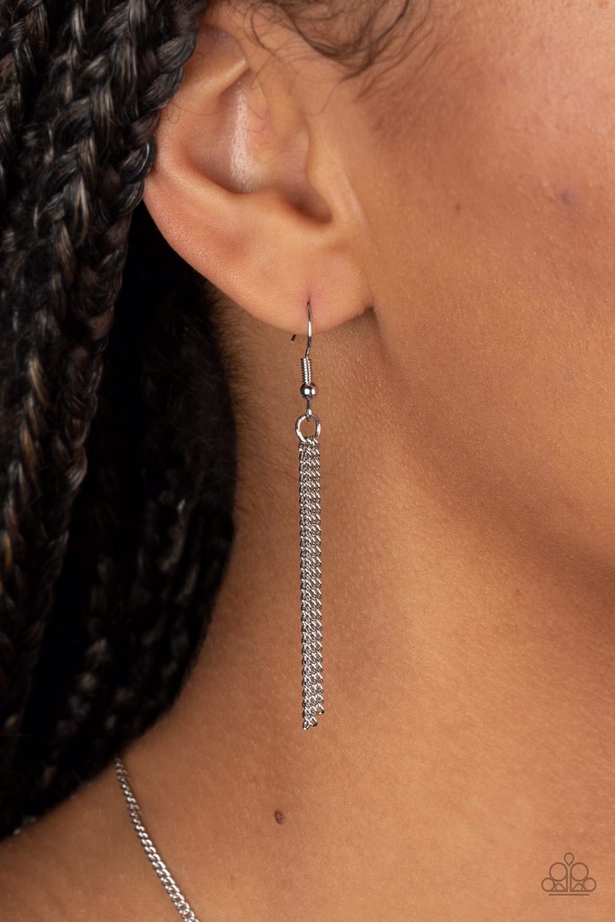 Teardrop Necklace with Iridescent Shell Finish Fleck on Yellow Pendant - Shimmering Seafloors