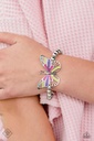 Multi Color Butterfly Stone Jewelry Set in Silver - Fashion Fix - Flight Direction