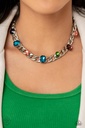 Multi Color Jewelry Set in Silver with Crystals - Fashion Fix - Connected Powerhouse