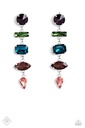 Multi Color Jewelry Set in Silver with Crystals - Fashion Fix - Connected Powerhouse