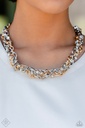 Multi Metal Chain Jewelry Set - Fashion Fix - Two-Toned