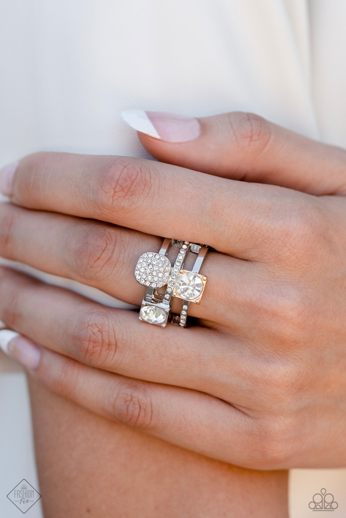 Multi Metal Chain Jewelry Set - Fashion Fix - Two-Toned