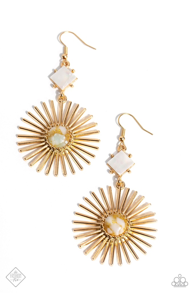 Sun Jewelry Set in Gold - Fashion Fix - Sunburst