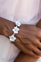 Iridescent Jewelry Set with 3D Flowers with Crystals - Fashion Fix - Ethereal