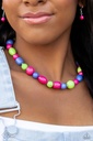 Colorful Beaded Jewelry Set with Flowers - Fashion Fix - Poppin