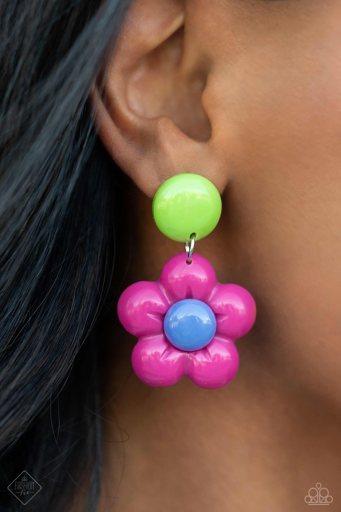 Colorful Beaded Jewelry Set with Flowers - Fashion Fix - Poppin