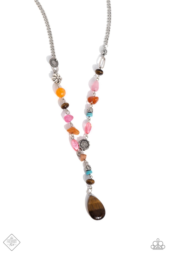 Multicolor Stone Jewelry Set with Beads - Fashion Fix - Garden