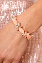 Rose Gold Jewelry Set with Champagne and Multi Colored Gems - Fashion Fix - Soft-Hearted