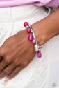 Orchid and Magenta Petals Jewelry Set with Baroque Pearls - Fashion Fix - Lush Layers