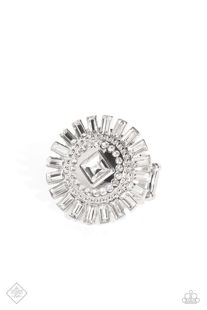 Layered Crystal Jewelry Set in Silver - Fashion Fix - Stardust Twinkle