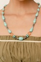 Western Jewelry Set with Turquoise Stone and Silver Frame - Fashion Fix - Clan