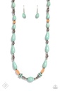 Western Jewelry Set with Turquoise Stone and Silver Frame - Fashion Fix - Clan