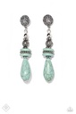 Western Jewelry Set with Turquoise Stone and Silver Frame - Fashion Fix - Clan