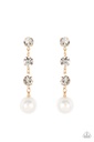 Gold Pearl Earrings - Yacht Scene