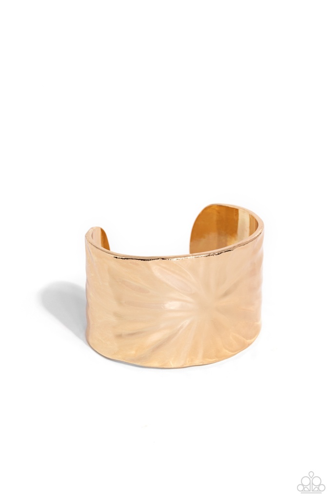 Wide Gold Cuff Bracelet - Ford Fusion