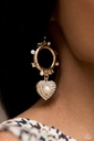Heart Jewelry Set with Pearl and White Crystals - Fashion Fix - Antique Heritage