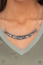 Silver Bar and Hematite Jewelry Set - Fashion Fix - Smoldering Set