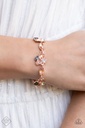Rose Gold Jewelry Set with Crystals - Fashion Fix - Captivated Set