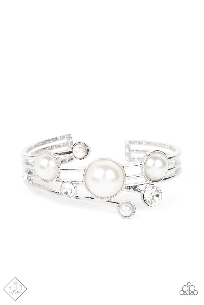 Pearl Cuff Bracelet for Large Wrist - Total SAIL-Out