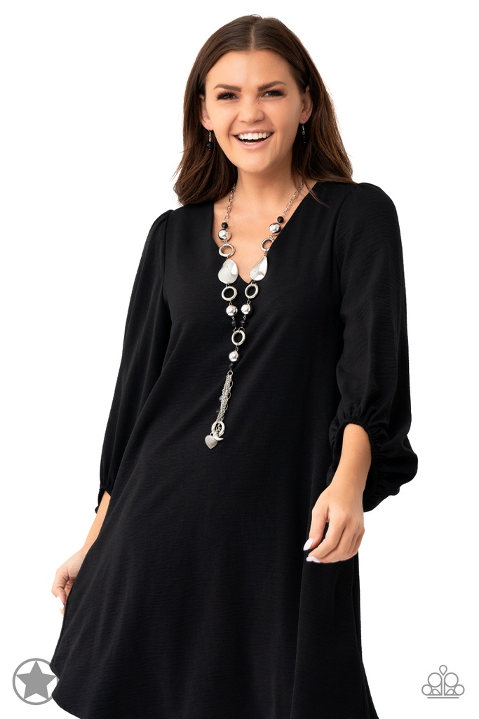 Total Eclipse Of the Heart - Silver Necklace