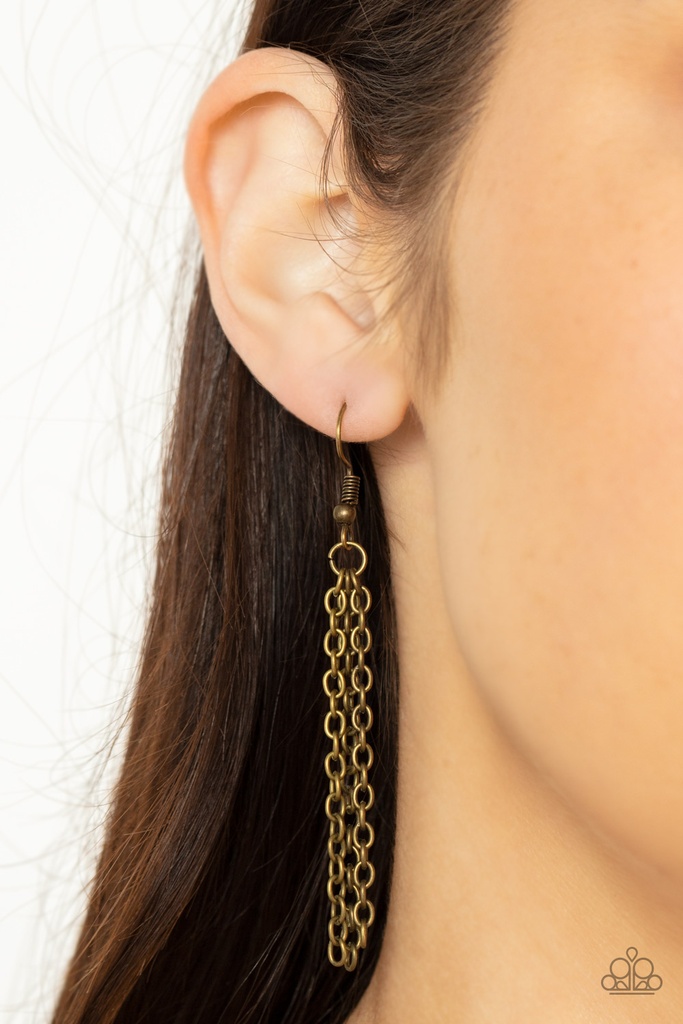 Daisy Necklace Pendant in Brass - Prairie Passion