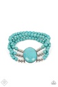 Turquoise Bracelet Stretch - Stone Pools