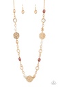 Gold Pearl Necklace - Social Soiree