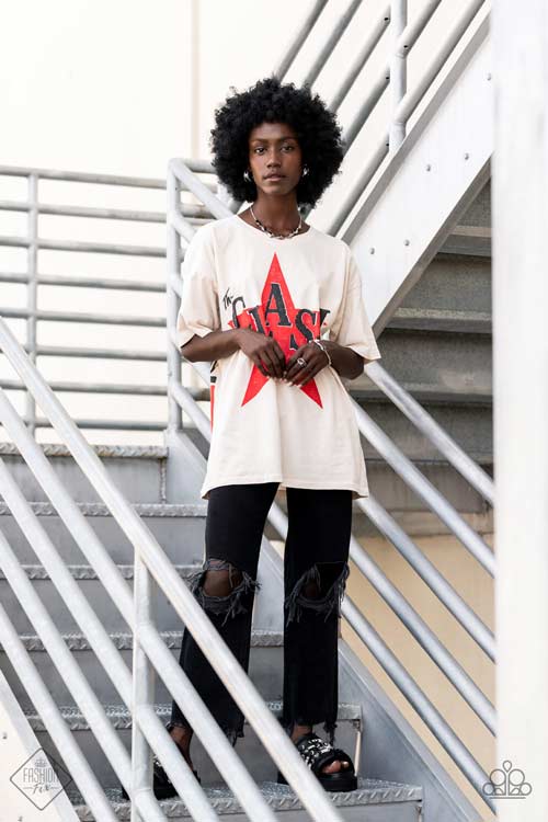 Jewelry Set Silver and Hematite - Magnificent Musings - Fashion Fix -  Raw Sculpture