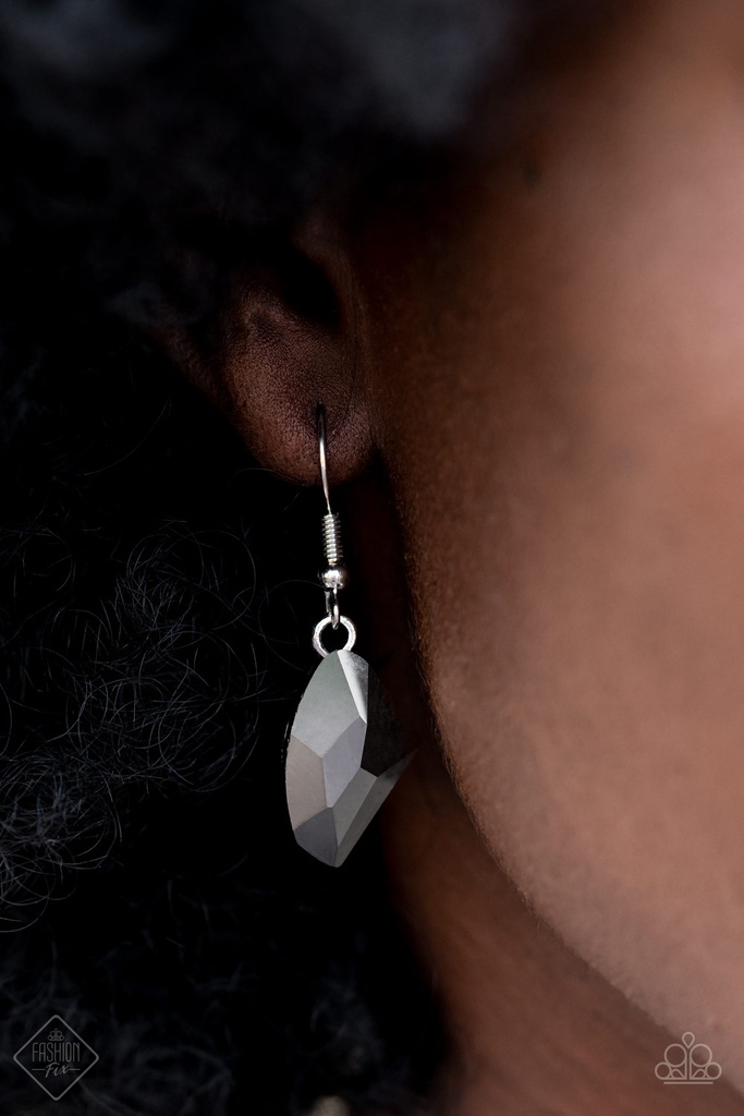 Jewelry Set Silver and Hematite - Magnificent Musings - Fashion Fix -  Raw Sculpture