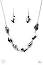 Jewelry Set Silver and Hematite - Magnificent Musings - Fashion Fix -  Raw Sculpture