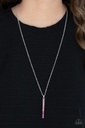 Pink Pendulum Necklace - Tower Of Transcendence