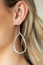 Teardrop Pearl Earrings Dangle - Say No More
