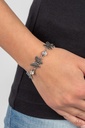 Butterfly Clasp Bracelet in Silver - Has a WING to It