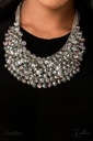 Statement Necklace Beaded Iridescent Crystal Jewelry - The Tanger