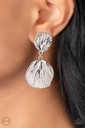 Clip On Earrings Drop Earrings in Silver - Metro Mermaid