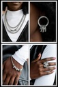 Layered Chains Jewelry Set with Crystals - Fashion Fix - Loyalty