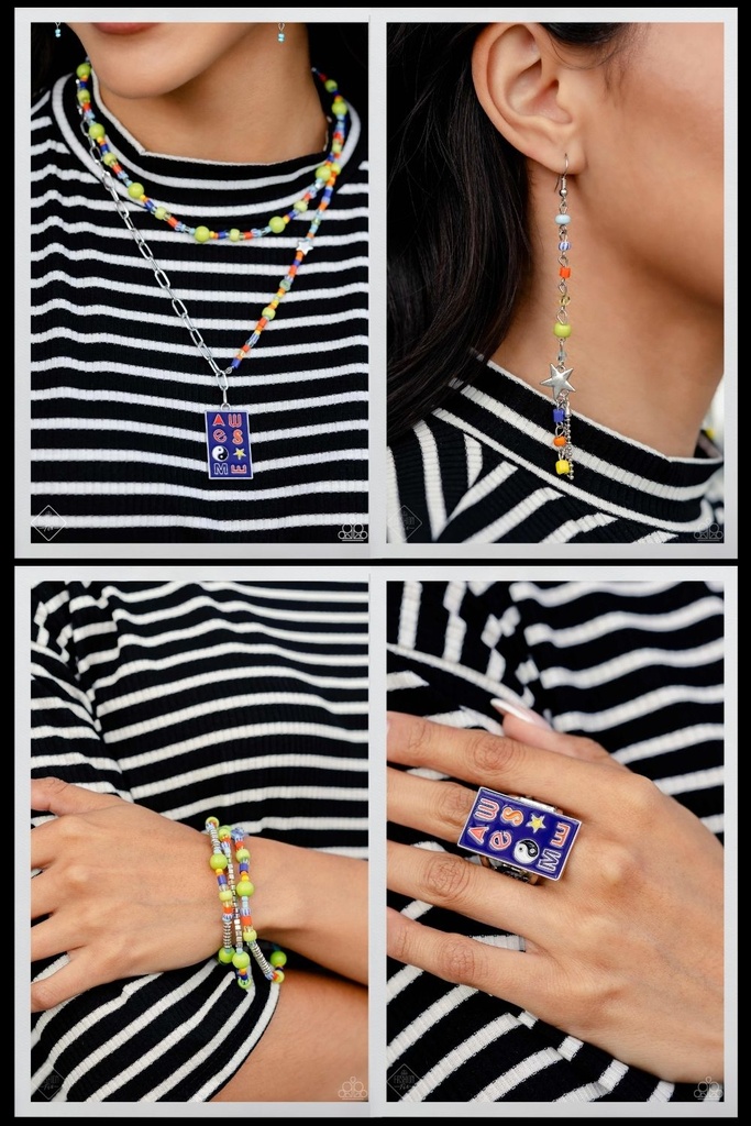 Awesome Seed Bead Jewelry Set With Colorful Accents - Fashion Fix - Collision